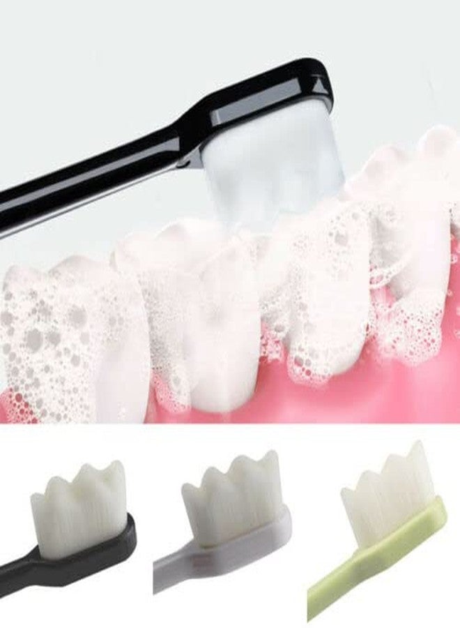 Newvent Extra Soft Bristle Tooth Brush Micro - Nano Bristled For Adhult And Kids (Pack Of 5) - Image 5